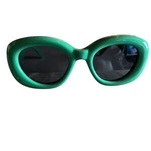 VANLINKER VL 9742 Trendy Retro Sunglasses Womens Retro Frame Green 44-30-145